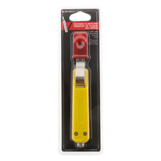 Couteau à dénuder '' type jokary'' + coupe les câbles lg 165 mm