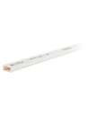 Moulure (blanc 9010) 20x10mm blanc - longueur 2 mètres