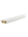 Moulure compartimentée (blanc 9016) 50 x 20 blanc 2 mètres