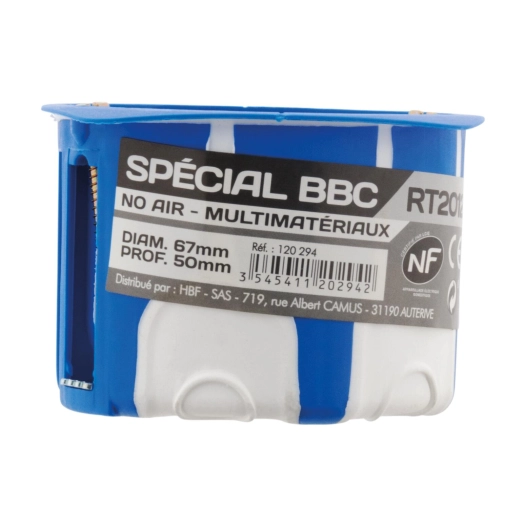 BOITE ENCASTREMENT NO AIR MULTIMAT 67MM PROF 50MM