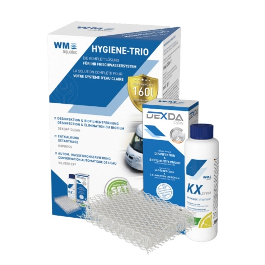 hygiène-trio pour les réservoirs jusqu´à 320 litres (camping-car) - wm aquatec