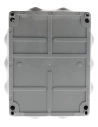 Boîte étanche rectangulaire 220x170x105mm à visser 1/4 de tour IP 54