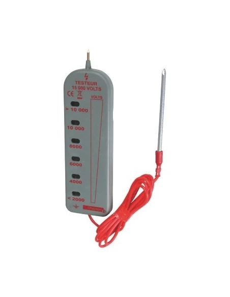 Testeur de clôture controleur 6 voyants