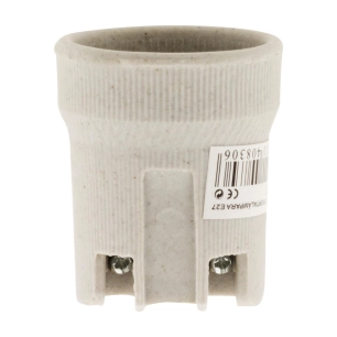 E27 porcelaine à vis
