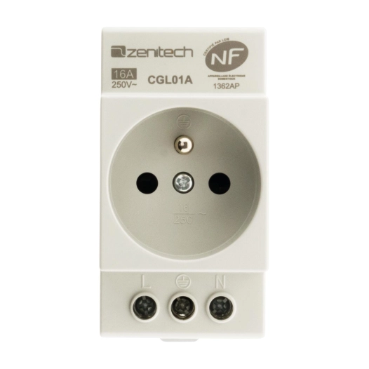 Prise modulaire 2P+T NF