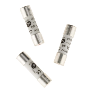 3 fusibles céramique 10,3x38mm - 32A avec voyant - NF -