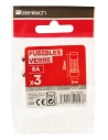 3 fusibles verre 5 x 20 mm 8 A