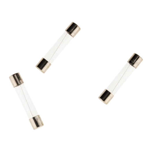 3 fusibles verre 5 x 20 mm 10 A
