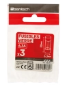 3 fusibles verre 6,3 x 32 mm 6,3 A