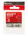 3 fusibles verre 6,3 x 32 mm 16 A