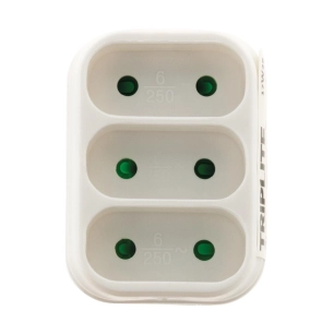 Triplite 6A façade blanc