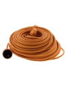 Prolongateur HO5VV-F 3G1,5mm² orange Longueur 50 mètres