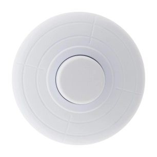 Interrupteur à pied 2A blanc pour luminaire