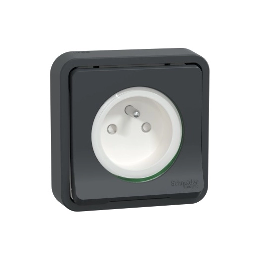 MUREVA STYL PC 2P+T GRIS ENCASTRÉ COMPLET