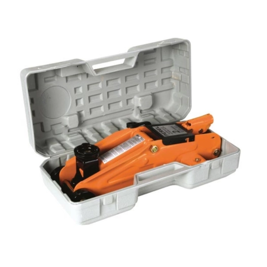 cric de plancher hydraulique - avec coffret de rangment - 2 tonnes