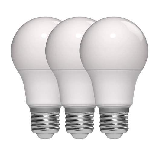 ampoules led opaque classic e27 3.4w 480 lm blanc chaud lot de 3 ampoules led opaque classic e27 3.4w 480 lm blanc chaud lot de