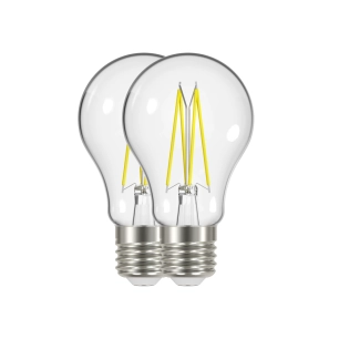 ampoules transparentes classic led e27 7w 806 lm blanc chaud lot de 2 ampoules transparentes classic led e27 7w 806 lm blanc cha