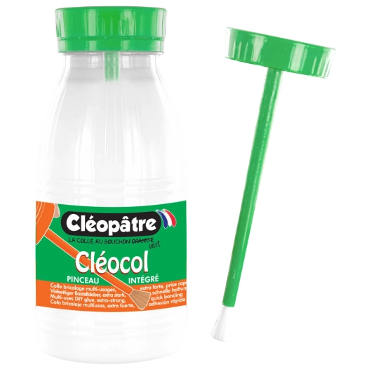 colle cléocol avec pinceau intégré 250 g colle cléocol avec pinceau intégré 250 g - cleopatre