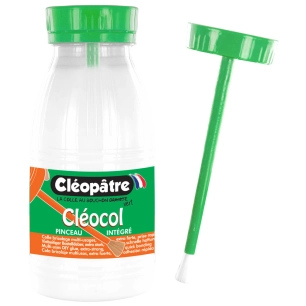 colle cléocol avec pinceau intégré 250 g colle cléocol avec pinceau intégré 250 g - cleopatre