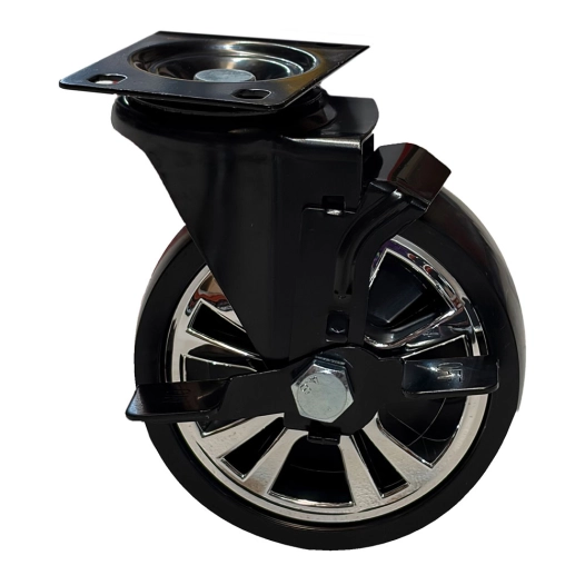 roue avec frein, rechange pour chariot 21325