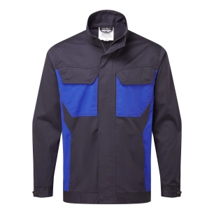 veste lavage industriel wx3 - taille l - marine - portwest