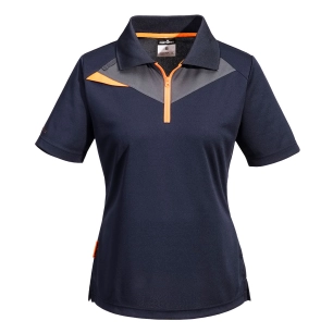 polo femme manches courtes dx4 - taille xxl - marine - portwest