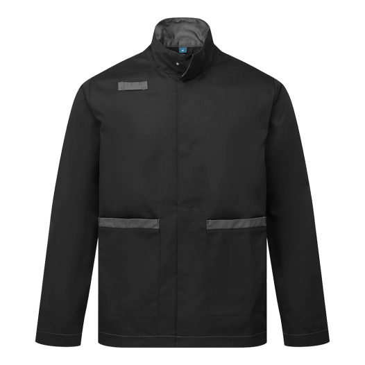 es1 essential work jacket - taille xs - noir - portwest