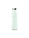 bouteille isotherme double paroi 500 ml 'annã‰es 50' corps en acier inoxydable 18/18 bouchon hermã‰tique en polypropyl - sme