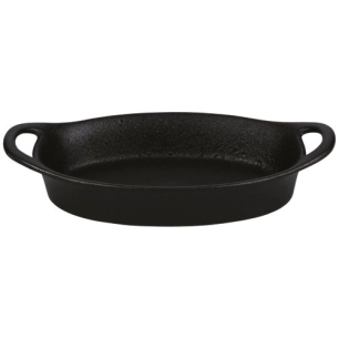 plat ã  four 31,5x16xh5,5cm noir ardo - fine dining living