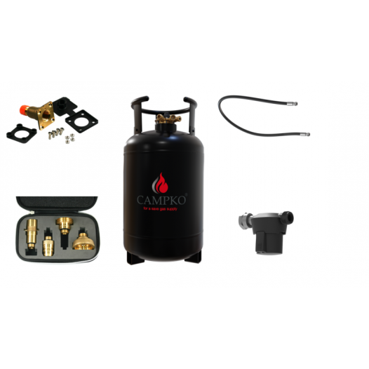 kit gpl campko réservoir 30l et lyre 1m - campko