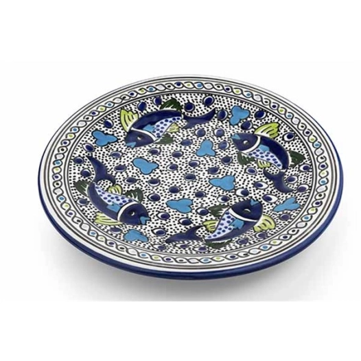 poisson assiette plate d27.5cm - billiet ld
