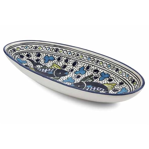 poisson plat ovale 31x14.1xh4.5cm - billiet ld