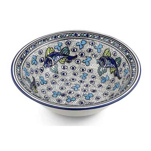 poisson saladier d28.3xh9.5cm - billiet ld