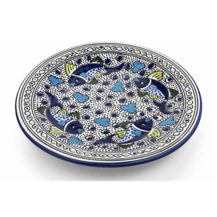 poisson assiette plate d24.5cm - billiet ld