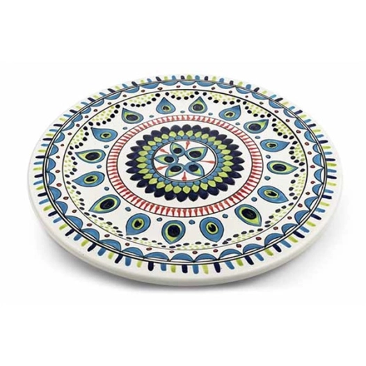 pavo assiette plate d33cm - billiet ld