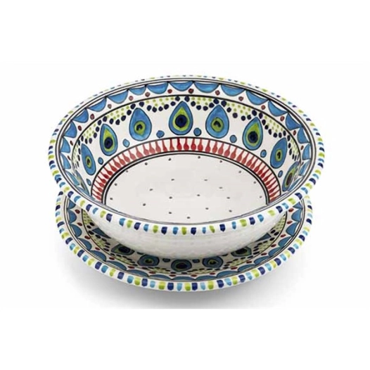 pavo coupe fruits d20.3xh8.2cm - billiet ld