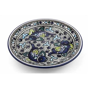 poisson assiette dessert d20.8cm - billiet ld