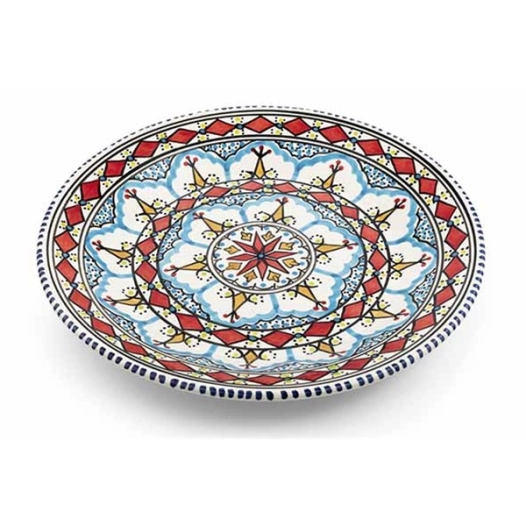 mehari assiette plate d33cm - billiet ld