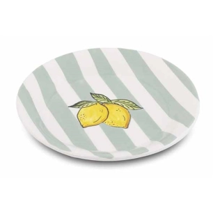 fruity citron assiette dessert d20.8cm - billiet ld