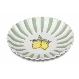 fruity citron assiette creuse d23xh4.7cm - billiet ld