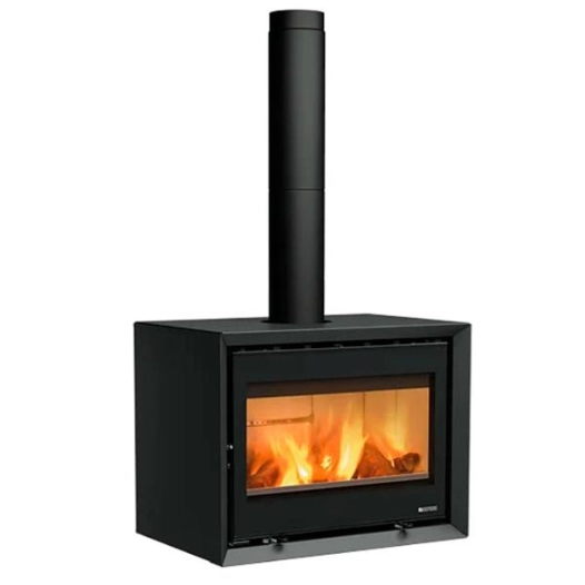 nordica poêle à bois panoramique dante.16 - nordica