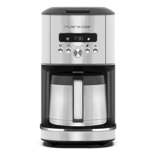 cafetiere filtre 1,5l 15t programmable isotherme digitale inox - arb - riviera bar