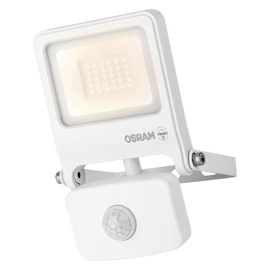 projecteur extã©rieur endura flood sensor 2 0w 1500 lm blanc - osram