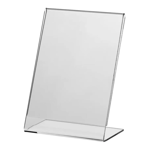 porte-affiche a4 en méthacrylate transparent, 210 x 297 mm