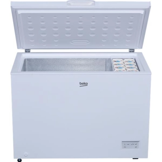 beko congélateur coffre cf316ewn - beko