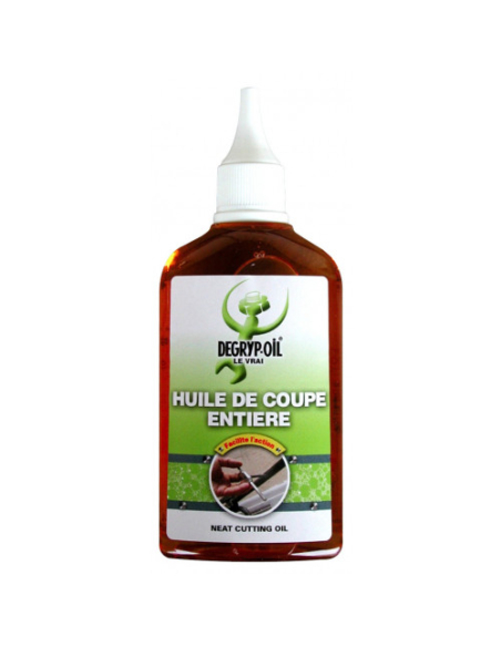 Huile de coupe entière en burette 125 mL - DEGRYP OIL