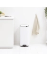 bo pedale poubelle 30l blanc - brabantia international bv