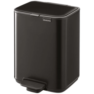 bo pedale poubelle 4l matt black - brabantia international bv