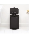 bo pedale poubelle 4l matt black - brabantia international bv