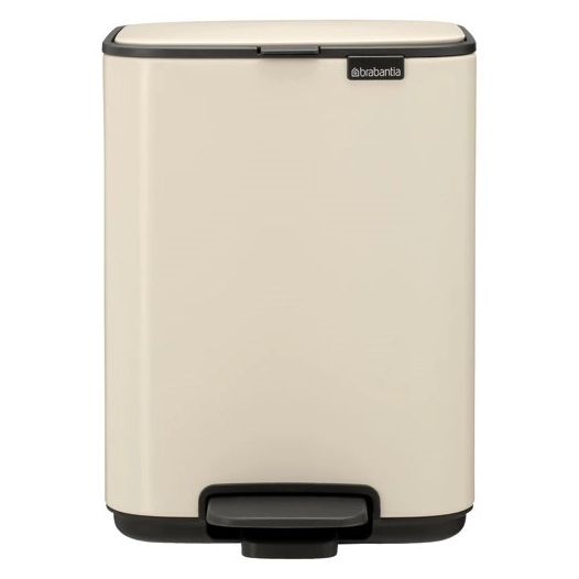 bo pedale poubelle 4l soft beige - brabantia international bv